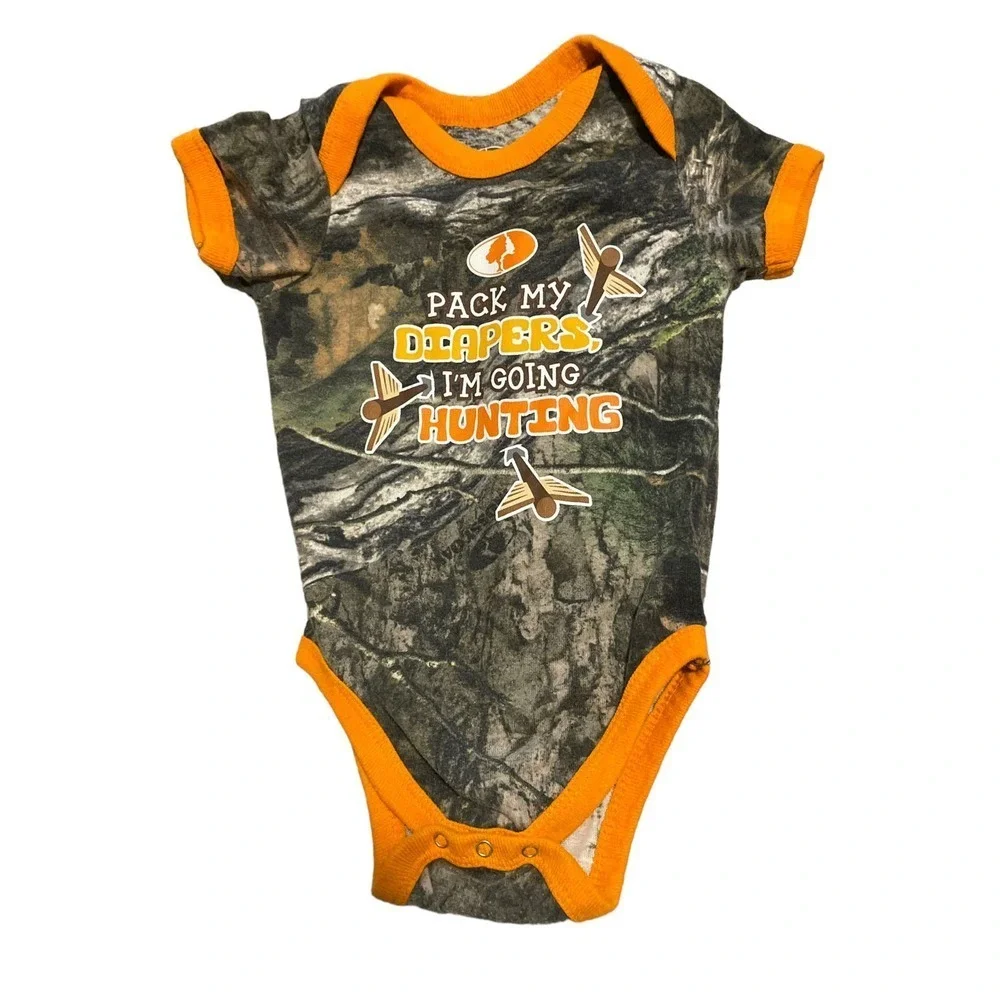 Mossy Oak Infant 6-9 Months Baby Hunting 2 Outfits